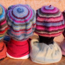 Béret multicolores