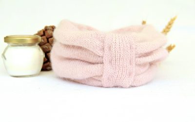turban angora rose